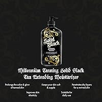 Millennium Tanning Solid Black Tan Extender Moisturizer 18.25oz — image 2