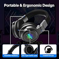 Linsoul Kiwi Ears Aventus Bluetooth 5.4 Over Ear Headphones — image 7