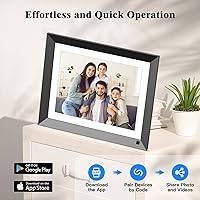 FULLJA 11″ Dual-WiFi Digital Picture Frame 2K — image 4