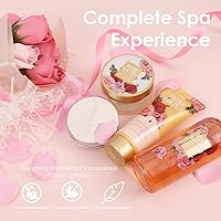 Body & Earth Rose Scented Bath Set — image 2