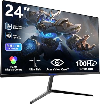 Sealan Z240B13 24-inch Computer Gaming Monitor
