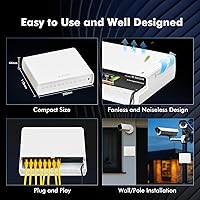 MokerLink 8-Port Outdoor Gigabit PoE Switch — image 5