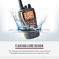 Cobra MR HH350 FLT Handheld Floating VHF Marine Radio — image 2