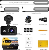 Z-Edge R1 WiFi Dash Cam Front and Rear — image 7
