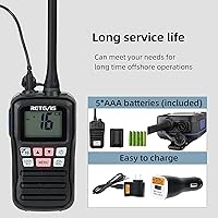 Retevis RM01 Handheld Marine Radio — image 3