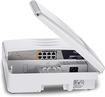 Cqenpr 8-Port Gigabit PoE Switch