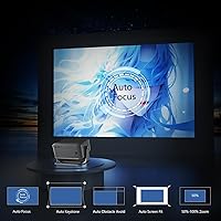 NRKDUBQ Video Projector with WiFi and Bluetooth — image 6
