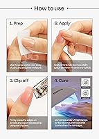 ohora Semi-Cured Gel Nail Strips N Cream Rose Starter Kit — image 7