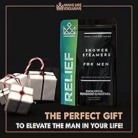 MAKE LIFE EXCLUSIVE Shower Steamers for Men - Eucalyptus Peppermint Menthol, 12 Pack — image 6