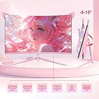 FYHXele 27-inch Curved Gaming Monitor 165Hz — image 7
