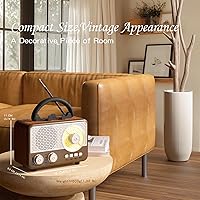 Caulikine ZS-02 Retro Bluetooth Radio — image 8