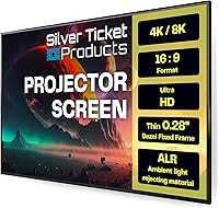 Silver Ticket Products S7 Series 120″ Fixed Frame Projection Screen — image 1