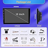 Fuluku 10.1 Inch Android Car Stereo with Wireless Carplay and Android Auto — image 8