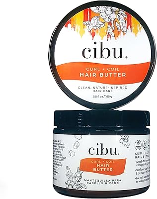 CIBU Curl + Coil Hair Butter 6.5oz