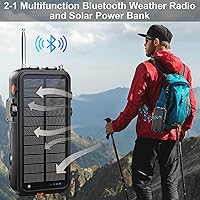 Semmorn Emergency Radio & 22000mAh Solar Power Bank — image 8