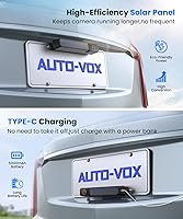 AUTO-VOX Solar Wireless Backup Camera with 5″ Monitor — image 5