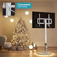 LLDEPLL Floor Mobile TV Stand with Power Outlet — image 6