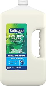 Softsoap Soothing Clean Liquid Hand Soap Refill, Aloe Vera Scent, 1 Gallon Review