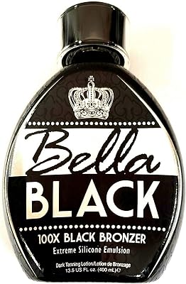 Bella Black 100X Bronzer Tanning Lotion 13.5oz