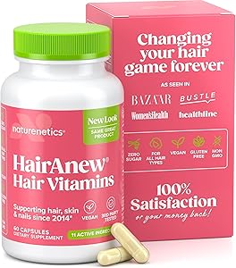 Naturenetics HairAnew Hair Growth Vitamins for Women & Men Review