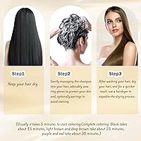 Nova Hair Dye Shampoo 3 in 1 Dark Brown 200mL — image 6