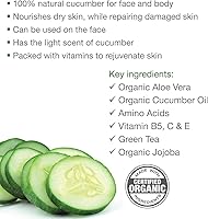 Made from Earth Cucumber Cooling Gel 4oz — image 3