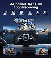 Seventour RM 4-Channel 1080p Backup Camera System — image 3