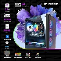 STGAubron Gaming PC Desktop, Intel Core i7, Radeon RX 580 8GB, 16GB RAM, 512GB SSD — image 5
