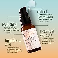 InstaNatural Retinol Serum 2.5% with Bakuchiol & Hyaluronic Acid 1oz — image 3