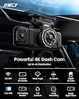 iiwey N7 3-Channel Dash Cam with 128GB SD Card — image 2