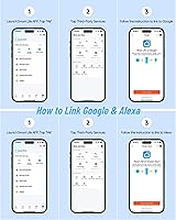 Yozisital 2 Prong Smart Plug Power Strip with 8 Outlets & 4 USB Ports — image 3