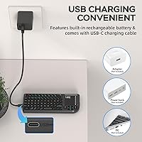 Miritz K808 Ultra-Thin Mini Keyboard with Touchpad — image 8