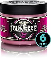 INK-EEZE Pink Tattoo Ointment 6oz — image 1