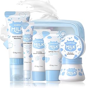 Evolvique Milk Skincare Set for Teen Girls (7PCS) Review