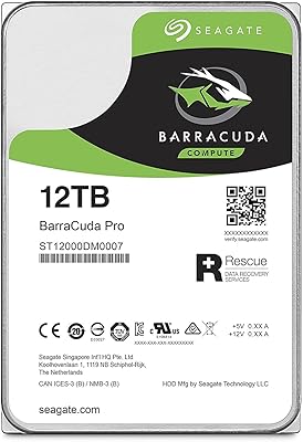 Seagate BarraCuda Pro 12TB HDD
