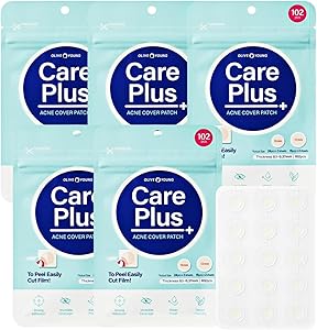 OLIVE YOUNG Care Plus Spot Patch | Hydrocolloid Acne Patch (510 count) Review