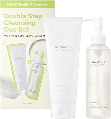 mixsoon Cleansing Set - Centella Foam 150mL & Bean Oil 195mL