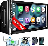 Durxenmnt Wireless 7″ Double Din Car Stereo CP6067WL — image 1