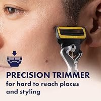 Gillette ProGlide Shield Men's Razor with Precision Trimmer, 5 Blades, Handle + 4 Blade Refills — image 6