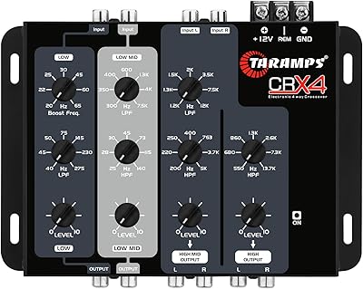Taramps CRX4 4-Way Electronic Crossover