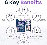 Foot Cure Lavender Foot Soak & Callus Remover Gel Kit — image 4