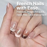 SXC Cosmetics French Tip Press On Nails XS Square ST113KIT — image 2