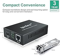 ipolex Gigabit Multi-Mode LC Fiber to Ethernet Media Converter — image 4