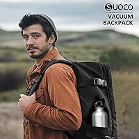 SUOCO Travel Backpack with Vacuum Bag 60L — image 7
