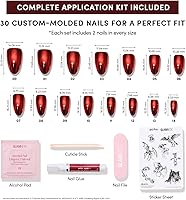 Glamnetic Press On Nails x Harry Potter Godric Gryffindor — image 4