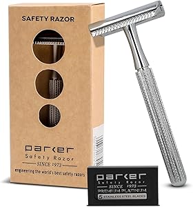 Parker 78R Double Edge Safety Razor with 5 Blades Review