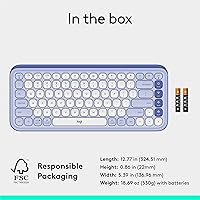 Logitech POP ICON Keys Wireless Bluetooth Keyboard — image 10