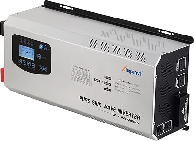 Ampinvt 5000W 24V Pure Sine Wave Power Inverter
