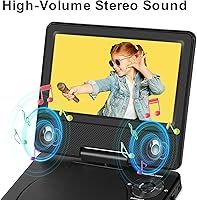 HOPYOP 9.5″ Portable DVD Player with Bluetooth — image 4