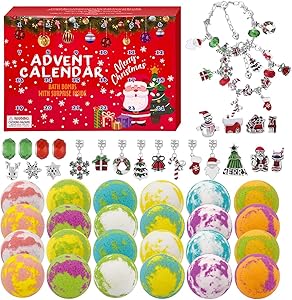 CF Natural Daily Christmas Bath Bombs Advent Calendar 2025 Review